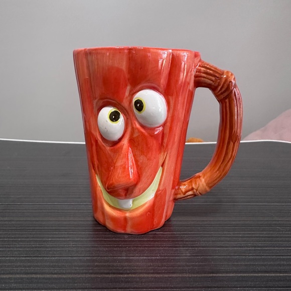Orange Silly pumpkin Ceramic Mug - Picture 1 of 6